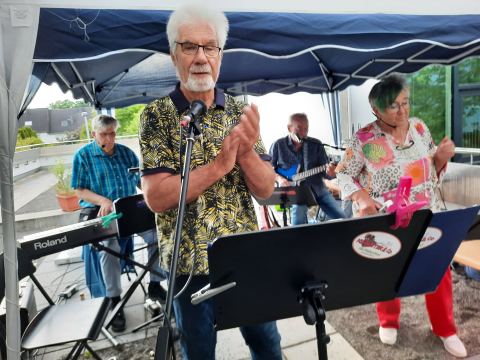 Dann kam unsere Haus- und Hofband